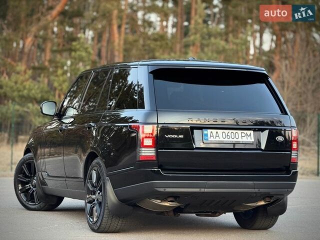 Черный Ленд Ровер Рендж Ровер, объемом двигателя 2.99 л и пробегом 240 тыс. км за 28500 $, фото 9 на Automoto.ua