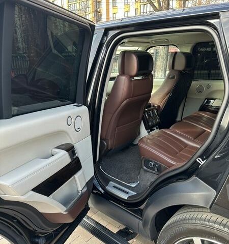 Чорний Ленд Ровер Рендж Ровер, об'ємом двигуна 4.37 л та пробігом 160 тис. км за 49500 $, фото 25 на Automoto.ua