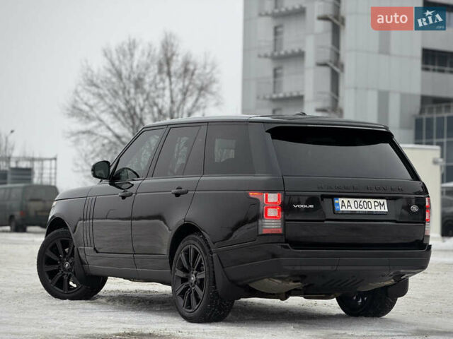 Черный Ленд Ровер Рендж Ровер, объемом двигателя 2.99 л и пробегом 240 тыс. км за 31800 $, фото 22 на Automoto.ua