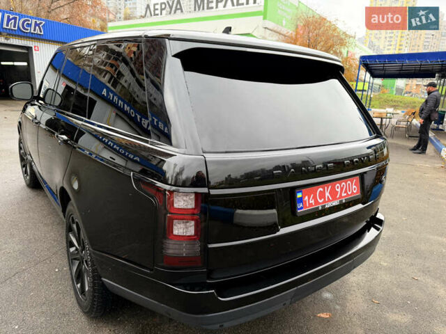 Черный Ленд Ровер Рендж Ровер, объемом двигателя 3 л и пробегом 210 тыс. км за 35800 $, фото 15 на Automoto.ua