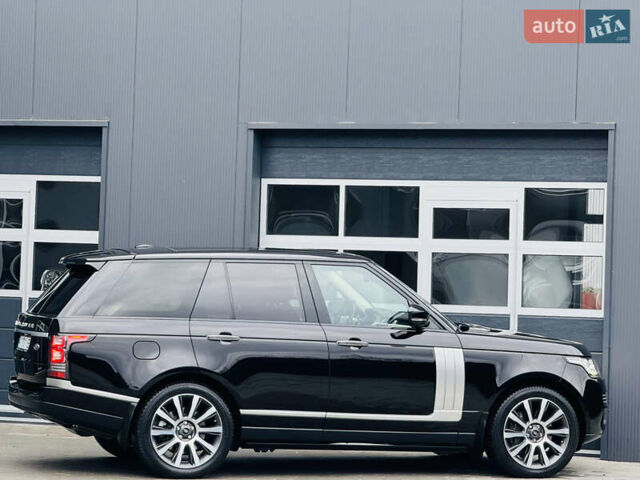 Черный Ленд Ровер Рендж Ровер, объемом двигателя 4.37 л и пробегом 188 тыс. км за 43000 $, фото 22 на Automoto.ua