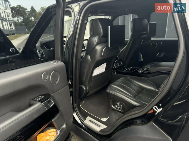 Черный Ленд Ровер Рендж Ровер, объемом двигателя 5 л и пробегом 134 тыс. км за 49999 $, фото 14 на Automoto.ua