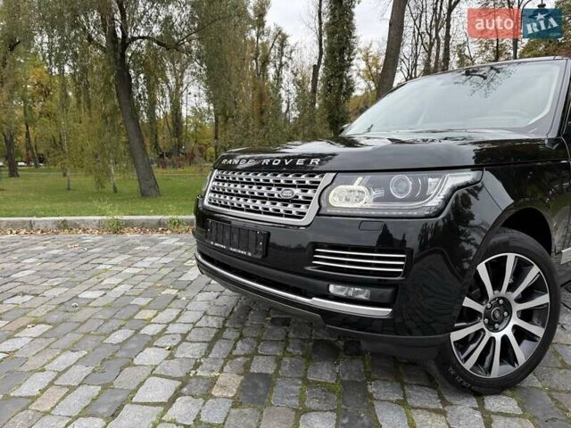 Ленд Ровер Рендж Ровер 2016 в Киеве на Automoto.ua Черный Ленд Ровер Рендж Ровер, объемом двигателя 5 л и пробегом 142 тыс. км за 45999 $, фото 4 на Automoto.ua