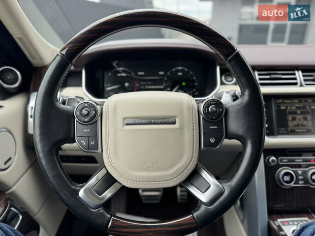 Черный Ленд Ровер Рендж Ровер, объемом двигателя 4.37 л и пробегом 188 тыс. км за 43000 $, фото 32 на Automoto.ua