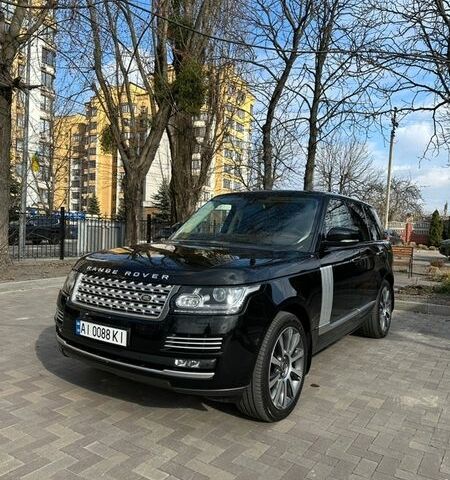 Чорний Ленд Ровер Рендж Ровер, об'ємом двигуна 4.37 л та пробігом 160 тис. км за 49500 $, фото 1 на Automoto.ua