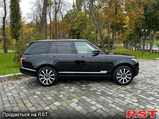 Черный Ленд Ровер Рендж Ровер, объемом двигателя 5 л и пробегом 162 тыс. км за 46999 $, фото 4 на Automoto.ua