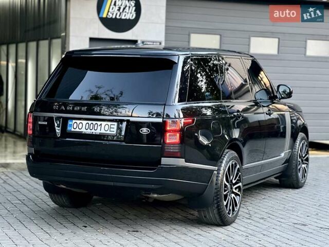 Чорний Ленд Ровер Рендж Ровер, об'ємом двигуна 4.37 л та пробігом 186 тис. км за 38500 $, фото 6 на Automoto.ua