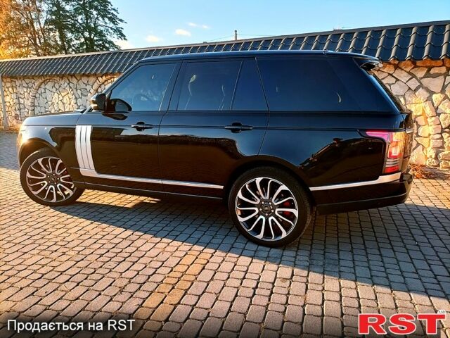 Чорний Ленд Ровер Рендж Ровер, об'ємом двигуна 5 л та пробігом 167 тис. км за 31000 $, фото 10 на Automoto.ua