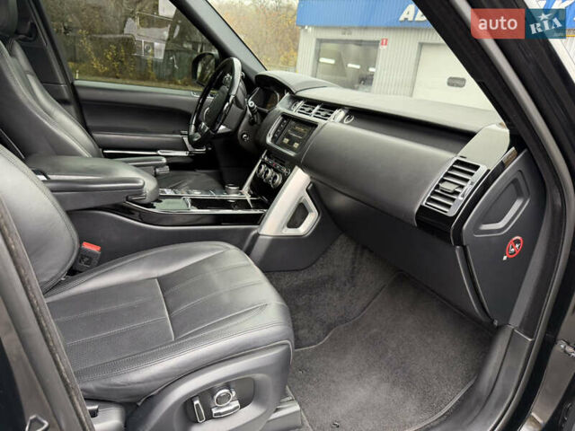 Черный Ленд Ровер Рендж Ровер, объемом двигателя 3 л и пробегом 210 тыс. км за 35800 $, фото 34 на Automoto.ua