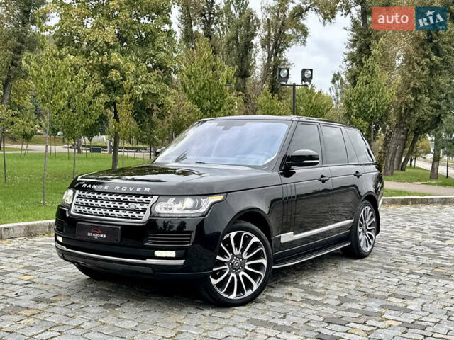 Чорний Ленд Ровер Рендж Ровер, об'ємом двигуна 2.99 л та пробігом 143 тис. км за 39999 $, фото 3 на Automoto.ua