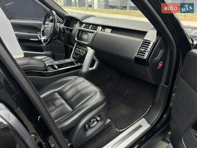 Черный Ленд Ровер Рендж Ровер, объемом двигателя 5 л и пробегом 134 тыс. км за 49999 $, фото 11 на Automoto.ua
