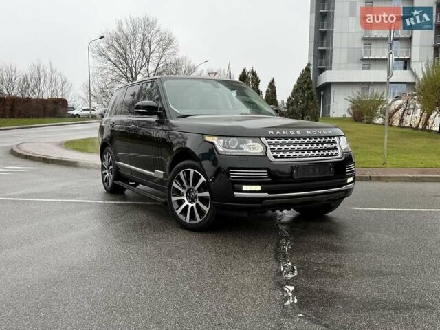 Чорний Ленд Ровер Рендж Ровер, об'ємом двигуна 5 л та пробігом 162 тис. км за 39999 $, фото 1 на Automoto.ua