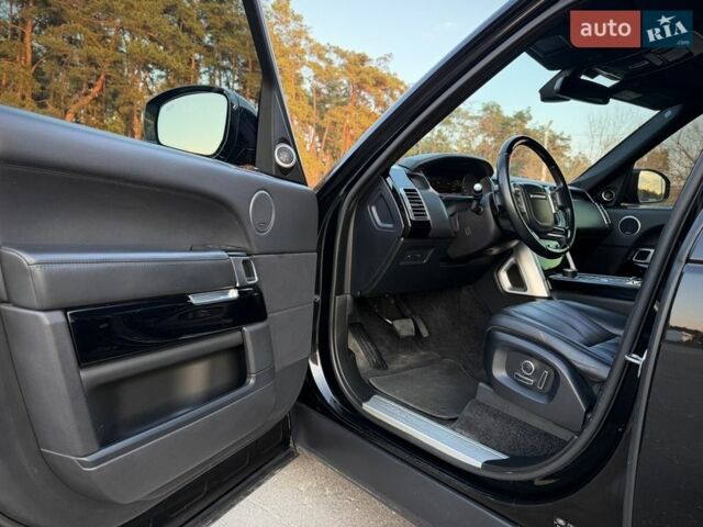 Черный Ленд Ровер Рендж Ровер, объемом двигателя 2.99 л и пробегом 240 тыс. км за 28500 $, фото 40 на Automoto.ua