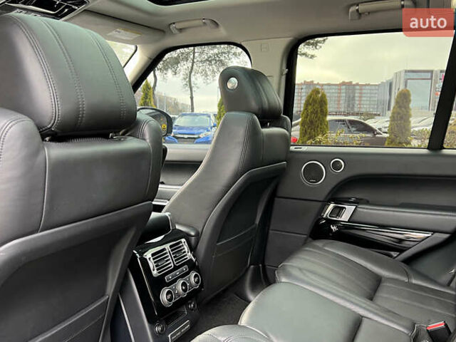 Черный Ленд Ровер Рендж Ровер, объемом двигателя 5 л и пробегом 167 тыс. км за 30650 $, фото 26 на Automoto.ua