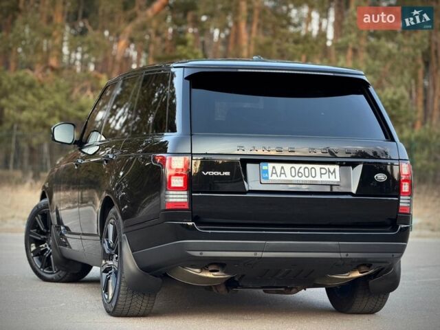 Черный Ленд Ровер Рендж Ровер, объемом двигателя 2.99 л и пробегом 240 тыс. км за 28500 $, фото 8 на Automoto.ua