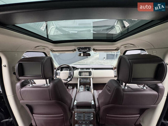 Черный Ленд Ровер Рендж Ровер, объемом двигателя 4.37 л и пробегом 188 тыс. км за 43000 $, фото 70 на Automoto.ua