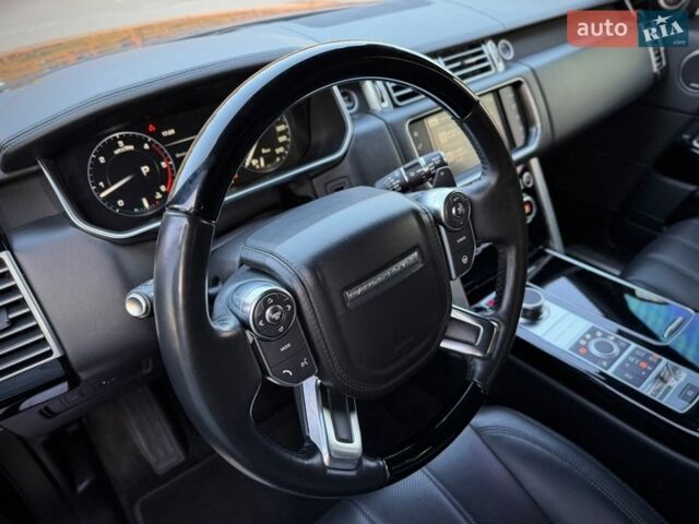 Черный Ленд Ровер Рендж Ровер, объемом двигателя 2.99 л и пробегом 240 тыс. км за 28500 $, фото 45 на Automoto.ua