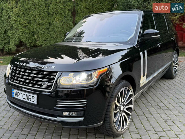 Черный Ленд Ровер Рендж Ровер, объемом двигателя 5 л и пробегом 155 тыс. км за 39900 $, фото 8 на Automoto.ua