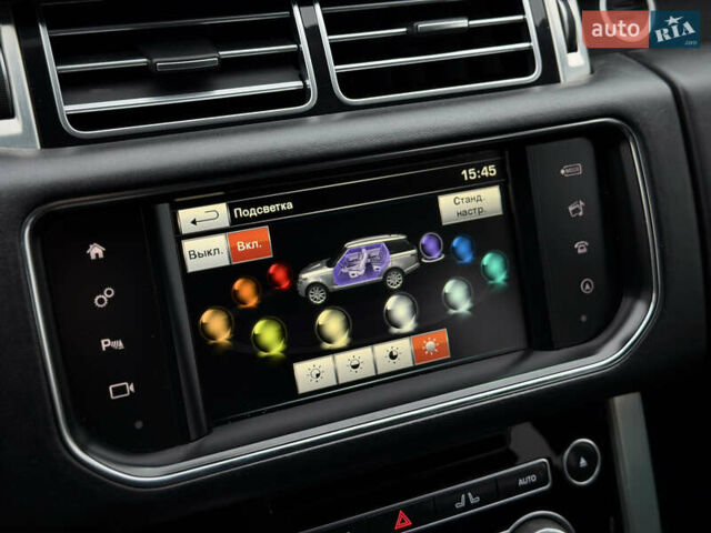 Черный Ленд Ровер Рендж Ровер, объемом двигателя 2.99 л и пробегом 240 тыс. км за 31800 $, фото 89 на Automoto.ua