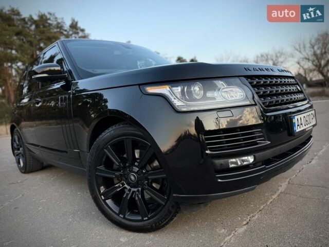 Черный Ленд Ровер Рендж Ровер, объемом двигателя 2.99 л и пробегом 240 тыс. км за 28500 $, фото 24 на Automoto.ua