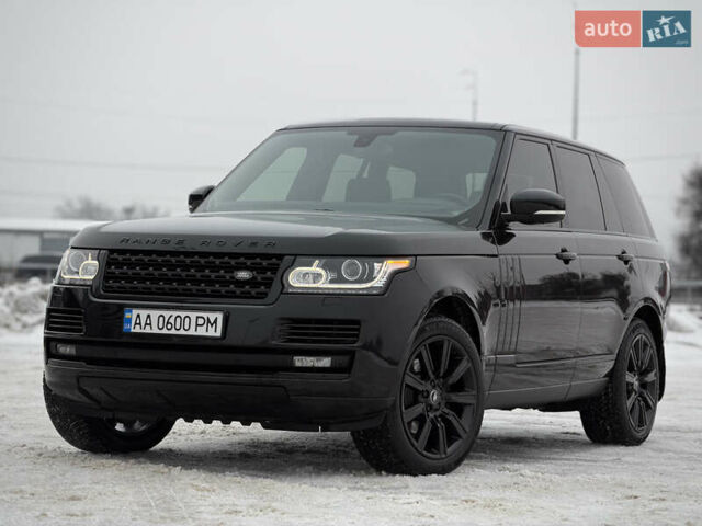 Черный Ленд Ровер Рендж Ровер, объемом двигателя 2.99 л и пробегом 240 тыс. км за 31800 $, фото 5 на Automoto.ua