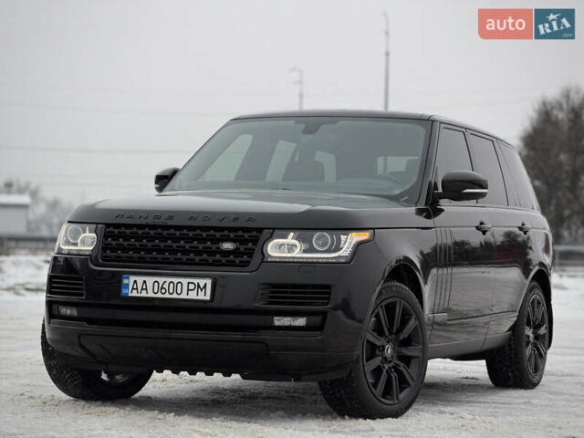Черный Ленд Ровер Рендж Ровер, объемом двигателя 2.99 л и пробегом 240 тыс. км за 31800 $, фото 4 на Automoto.ua