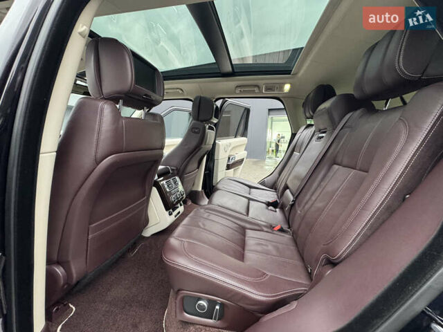 Черный Ленд Ровер Рендж Ровер, объемом двигателя 4.37 л и пробегом 188 тыс. км за 43000 $, фото 67 на Automoto.ua