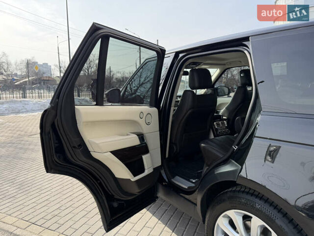 Чорний Ленд Ровер Рендж Ровер, об'ємом двигуна 2.99 л та пробігом 163 тис. км за 39800 $, фото 24 на Automoto.ua