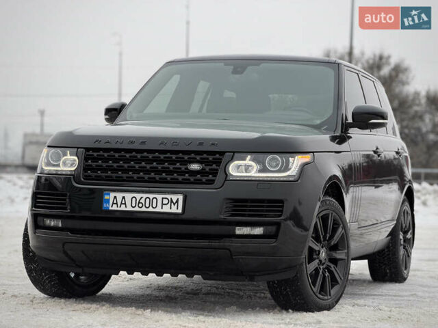 Черный Ленд Ровер Рендж Ровер, объемом двигателя 2.99 л и пробегом 240 тыс. км за 31800 $, фото 1 на Automoto.ua