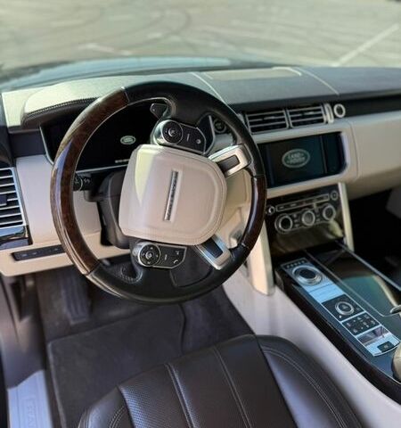 Черный Ленд Ровер Рендж Ровер, объемом двигателя 4.37 л и пробегом 205 тыс. км за 34999 $, фото 10 на Automoto.ua