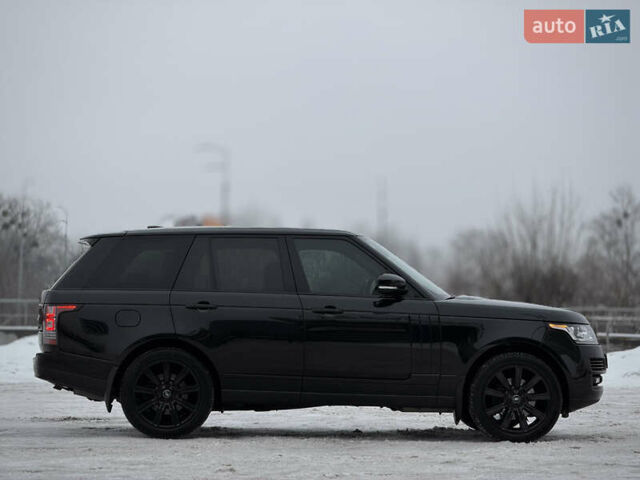 Черный Ленд Ровер Рендж Ровер, объемом двигателя 2.99 л и пробегом 240 тыс. км за 31800 $, фото 13 на Automoto.ua