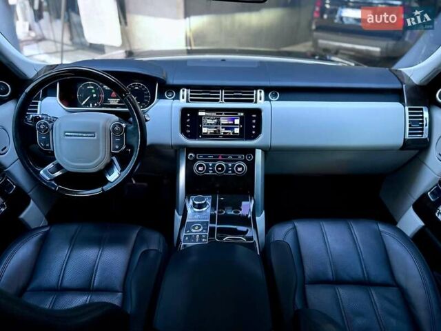 Чорний Ленд Ровер Рендж Ровер, об'ємом двигуна 4.37 л та пробігом 186 тис. км за 38500 $, фото 14 на Automoto.ua