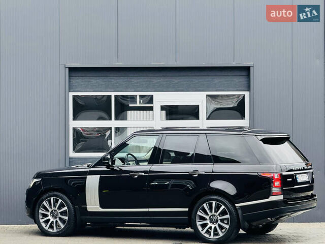 Черный Ленд Ровер Рендж Ровер, объемом двигателя 4.37 л и пробегом 188 тыс. км за 43000 $, фото 14 на Automoto.ua
