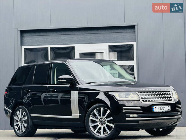 Черный Ленд Ровер Рендж Ровер, объемом двигателя 4.37 л и пробегом 188 тыс. км за 43000 $, фото 16 на Automoto.ua