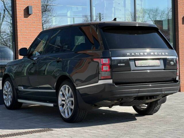 Черный Ленд Ровер Рендж Ровер, объемом двигателя 3 л и пробегом 145 тыс. км за 35500 $, фото 5 на Automoto.ua