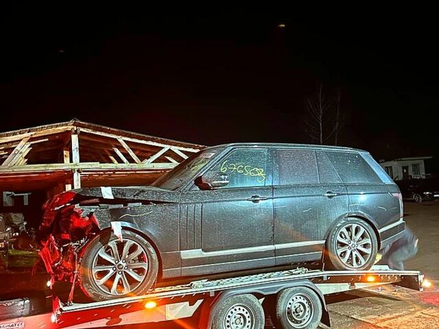 Чорний Ленд Ровер Рендж Ровер, об'ємом двигуна 3 л та пробігом 179 тис. км за 17500 $, фото 2 на Automoto.ua