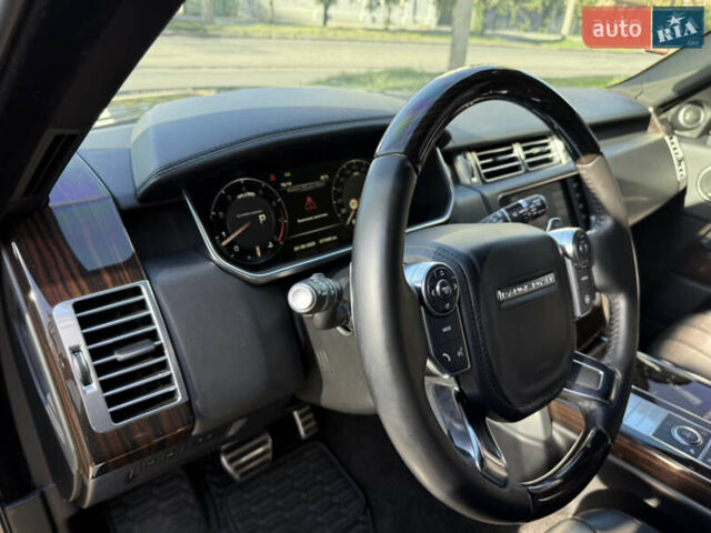 Чорний Ленд Ровер Рендж Ровер, об'ємом двигуна 5 л та пробігом 79 тис. км за 45000 $, фото 8 на Automoto.ua