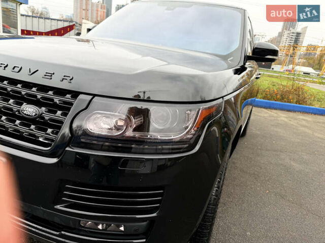 Черный Ленд Ровер Рендж Ровер, объемом двигателя 3 л и пробегом 210 тыс. км за 35800 $, фото 9 на Automoto.ua