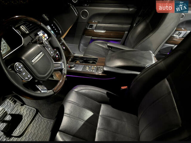 Чорний Ленд Ровер Рендж Ровер, об'ємом двигуна 5 л та пробігом 79 тис. км за 45000 $, фото 10 на Automoto.ua