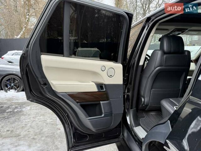 Чорний Ленд Ровер Рендж Ровер, об'ємом двигуна 2.99 л та пробігом 100 тис. км за 44900 $, фото 21 на Automoto.ua