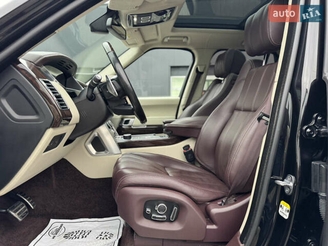 Черный Ленд Ровер Рендж Ровер, объемом двигателя 4.37 л и пробегом 188 тыс. км за 43000 $, фото 53 на Automoto.ua