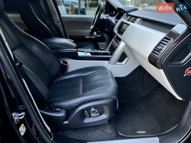 Чорний Ленд Ровер Рендж Ровер, об'ємом двигуна 4.37 л та пробігом 186 тис. км за 38500 $, фото 20 на Automoto.ua