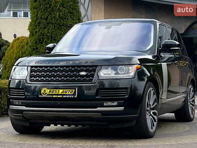 Черный Ленд Ровер Рендж Ровер, объемом двигателя 5 л и пробегом 167 тыс. км за 30650 $, фото 2 на Automoto.ua