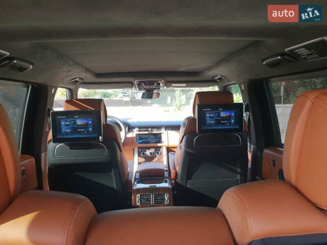 Черный Ленд Ровер Рендж Ровер, объемом двигателя 3 л и пробегом 46 тыс. км за 55000 $, фото 13 на Automoto.ua