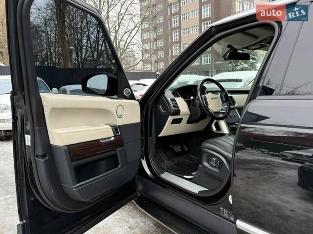 Чорний Ленд Ровер Рендж Ровер, об'ємом двигуна 2.99 л та пробігом 100 тис. км за 44900 $, фото 18 на Automoto.ua