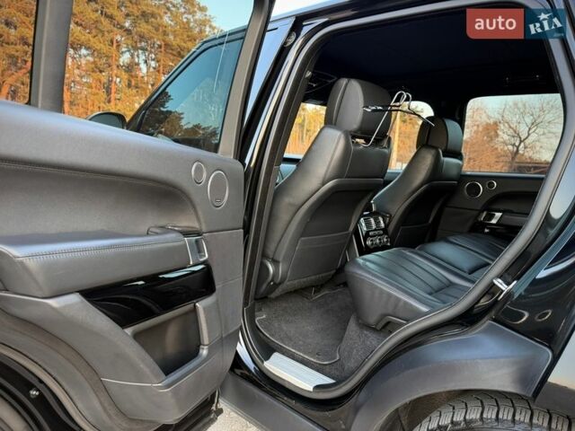 Черный Ленд Ровер Рендж Ровер, объемом двигателя 2.99 л и пробегом 240 тыс. км за 28500 $, фото 59 на Automoto.ua