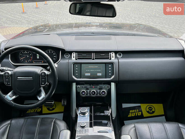 Черный Ленд Ровер Рендж Ровер, объемом двигателя 5 л и пробегом 167 тыс. км за 30650 $, фото 13 на Automoto.ua