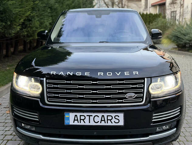 Черный Ленд Ровер Рендж Ровер, объемом двигателя 5 л и пробегом 155 тыс. км за 39900 $, фото 6 на Automoto.ua