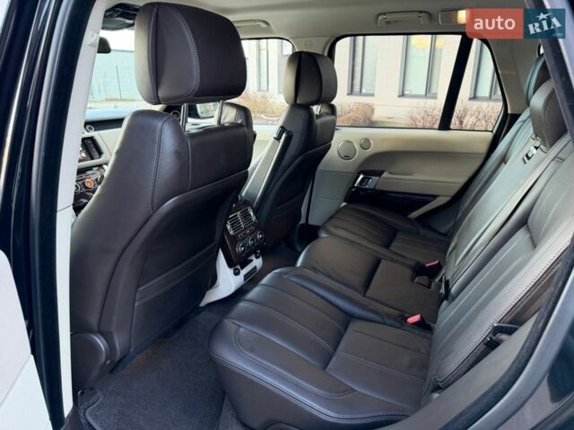 Чорний Ленд Ровер Рендж Ровер, об'ємом двигуна 3 л та пробігом 156 тис. км за 34500 $, фото 17 на Automoto.ua