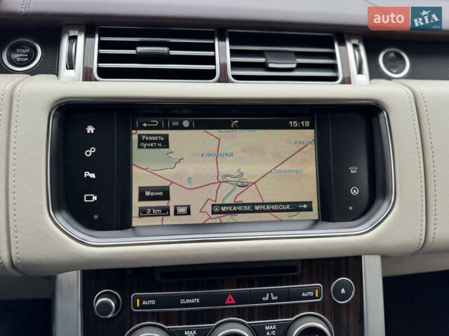 Черный Ленд Ровер Рендж Ровер, объемом двигателя 4.37 л и пробегом 188 тыс. км за 43000 $, фото 51 на Automoto.ua